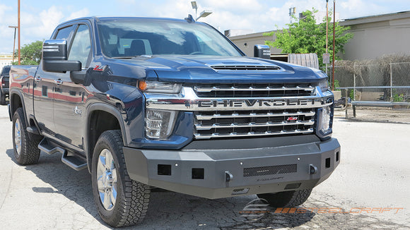 71-10447, Chevrolet, Chevrolet Silverado 2500 HD, Chevrolet Silverado 3500 HD, 2020, 2021, 2022, 2023, 20, 21, 22, 23, All Silverado 2500 HD models, All Silverado 3500 HD models, Heavy Duty, Fortis HD Bumpers, Front