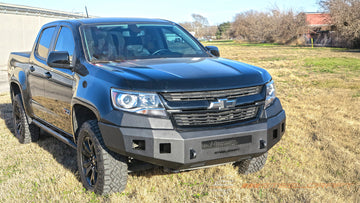 71-10450, Chevrolet, Chevrolet Colorado, 2015, 2016, 2017, 2018, 2019, 2020, 15, 16, 17, 18, 19, 20, All Colorado models, Heavy Duty, Fortis HD Bumpers, Front