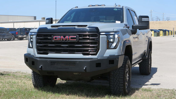 Steelcraft Fortis Front Bumper | 2024-2026 GMC Sierra 2500/3500 Includes Denali | Textured Black | Model 71-10475