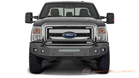 71-11370HP, Ford, Ford F-250 Super Duty, Ford F-350 Super Duty, Ford F-450 Super Duty, Ford F-550 Super Duty, 2011, 2012, 2013, 2014, 2015, 2016, 11, 12, 13, 14, 15, 16, All F-250 Super Duty models, All F-350 Super Duty models, All F-450 Super Duty models, All F-550 Super Duty models, Heavy Duty, Fortis HD Bumpers, Front