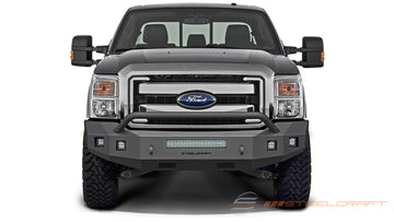 71-11370HP, Ford, Ford F-250 Super Duty, Ford F-350 Super Duty, Ford F-450 Super Duty, Ford F-550 Super Duty, 2011, 2012, 2013, 2014, 2015, 2016, 11, 12, 13, 14, 15, 16, All F-250 Super Duty models, All F-350 Super Duty models, All F-450 Super Duty models, All F-550 Super Duty models, Heavy Duty, Fortis HD Bumpers, Front