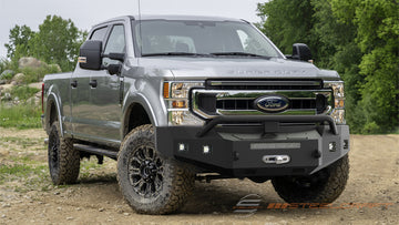 71-11380HPW, Ford, Ford F-250 Super Duty, Ford F-350 Super Duty, Ford F-450 Super Duty, Ford F-550 Super Duty, 2017, 2018, 2019, 2020, 2021, 2022, 17, 18, 19, 20, 21, 22, All F-250 Super Duty models, All F-350 Super Duty models, All F-450 Super Duty models, All F-550 Super Duty models, Heavy Duty, Fortis HD Bumpers, Front, Featured Products
