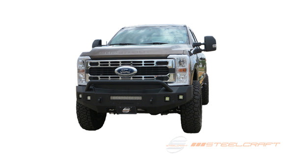 71-11390HP, Ford, Ford F-250 Super Duty, Ford F-350 Super Duty, Ford F-450 Super Duty, Ford F-550 Super Duty, 2023, 2024, 23, 24, All F-250 Super Duty models, All F-350 Super Duty models, All F-450 Super Duty models, All F-550 Super Duty models, Heavy Duty, Fortis HD Bumpers, Front, HD Bullnose Bumpers, Featured Products