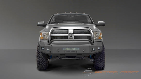 71-12260HP, Dodge, Ram, Dodge Ram 2500, Dodge Ram 3500, Ram 2500, Ram 3500, 2010, 2011, 2012, 2013, 2014, 2015, 2016, 2017, 2018, 10, 11, 12, 13, 14, 15, 16, 17, 18, All Ram 2500 models, All Ram 3500 models, All 2500 models, All 3500 models, Heavy Duty, Fortis HD Bumpers, Front