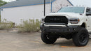 Steelcraft Fortis Front Bumper | 2019-2026 RAM 2500/3500  Hoop with light tabs | Textured Black| Model 71-12280HP-2