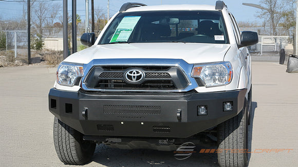71-13370, Toyota, Toyota Tacoma, 2005, 2006, 2007, 2008, 2009, 2010, 2011, 2012, 2013, 2014, 2015, 5, 6, 7, 8, 9, 10, 11, 12, 13, 14, 15, All Tacoma models, Heavy Duty, Fortis HD Bumpers, Front