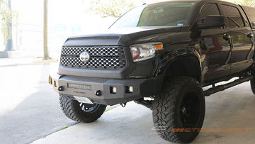 71-13380, Toyota, Toyota Tundra, 2007, 2008, 2009, 2010, 2011, 2012, 2013, 2014, 2015, 2016, 2017, 2018, 2019, 2020, 2021, 7, 8, 9, 10, 11, 12, 13, 14, 15, 16, 17, 18, 19, 20, 21, All Tundra models, Heavy Duty, Fortis HD Bumpers, Front