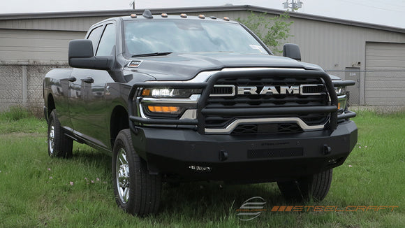 Steelcraft Fortis Maxx Front Bumper | 2019-2026 Ram 2500/3500/4500/5500 | Textured Black| Model 72-12280