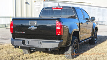 Steelcraft Fortis Rear Bumper | 2015-2022 Chevrolet Colorado/GMC Canyon | Textured Black| Model 76-20450