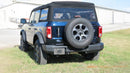 Steelcraft Fortis Rear Bumper | 2021-2026 Ford Bronco Swing gate limited to 90-degrees | Textured Black| Model 76-21350-2