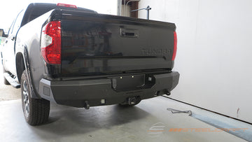 Steelcraft Fortis Rear Bumper | 2014-2021 Toyota Tundra | Textured Black| Model 76-23380 - 0