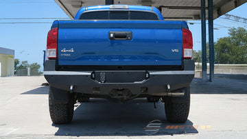 Steelcraft Fortis Rear Bumper | 2016-2023 Toyota Tacoma | Textured Black| Model 76-23420