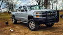@critterbrowder | “Saved My Life for Sure” – Steelcraft Elevation Front Bumper on a 2015 Chevy Silverado 2500HD LTZ 4X4 - Steelcraft Elevation Front Bumper | 2015-2019 Chevrolet Silverado 2500/3500 | Fine Textured Black | Model 60-10440 | 