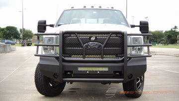 Steelcraft Elevation Aluminum Front Bumper | 2011-2016 Ford Super Duty   | Fine Textured Black| Model AL60-11370