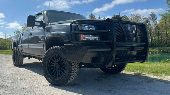 Steelcraft HD Front Bumper Replacements | 2003-2006 Chevrolet Silverado 2500/3500  With Receiver | Black Model HD10400R