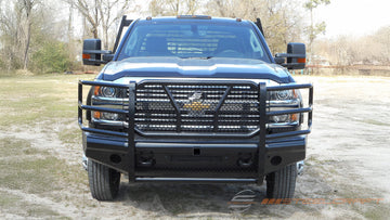 Steelcraft HD Front Bumper Replacements | 2015-2019 Chevrolet Silverado 2500/3500  With Receiver | Black Model HD10440R