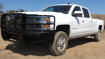 Steelcraft HD Front Bumper Replacements | 2015-2019 Chevrolet Silverado 2500/3500  With Receiver | Black Model HD10440R - 0