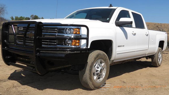Steelcraft HD Front Bumper Replacements | 2015-2019 Chevrolet Silverado 2500/3500  With Receiver | Black Model HD10440R