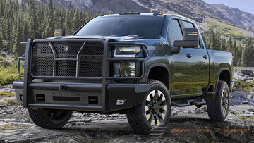 Steelcraft HD Front Bumper Replacements | 2020-2023 Chevrolet Silverado 2500/3500  With Receiver | Black Model HD10447RC