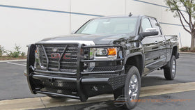 Steelcraft HD Front Bumper Replacements | 2015-2019 GMC Sierra 2500/3500HD With Receiver | Black | Model HD10460R