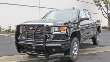 Steelcraft HD Front Bumper Replacements | 2015-2019 GMC Sierra 2500/3500HD With Receiver | Black | Model HD10460R