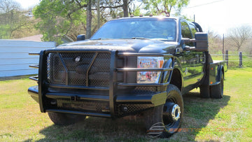 Steelcraft HD Front Bumper Replacements | 2011-2016 Ford Super Duty  With Receiver | Black Model HD11370R