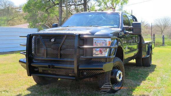 Steelcraft HD Front Bumper Replacements | 2011-2016 Ford Super Duty  With Receiver | Black Model HD11370R