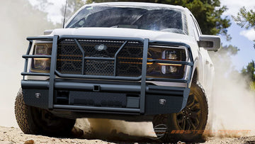 Steelcraft HD Front Bumper Replacements | 2024-2026 Ford F150  With Receiver/Accomodates Front Camera & Adaptive Cruise Control | Black Model HD11440RCC