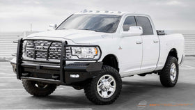 Steelcraft HD Front Bumper Replacements | 2019-2026 RAM 2500/3500  With Receiver & Accomodates Front Camera | Black Model HD12280RC