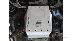 Steelcraft HD Skid Plate | 2019-2026 Ram 1500 Transmission Skid Plate W/Cat Guard | Raw Aluminum | Model HD1270SKD