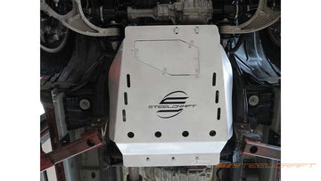 Steelcraft HD Skid Plate | 2019-2026 Ram 1500 Transmission Skid Plate W/Cat Guard | Raw Aluminum | Model HD1270SKD