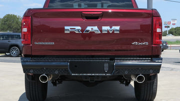 Steelcraft HD Rear Bumper Replacements | 2025-2026 RAM 1500 (No DRVM) Rear | Black | Model HD22275