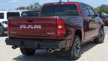 Steelcraft HD Rear Bumper Replacements | 2025-2026 RAM 1500 (No DRVM) Rear | Black | Model HD22275 - 0