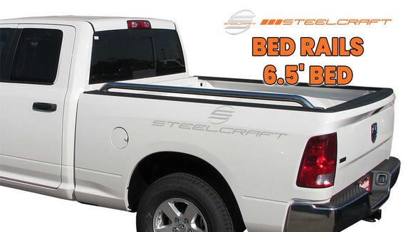 Steelcraft Bed Rails | 1994-2018 Dodge RAM 6.5' Bed (Excl. 02 2500| Model ) | S/S | Model 620817