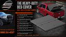 Steelcraft HD bed cover features 5000 Series aluminum, 700 lb capacity, tie-down anchors and multi-point locks  

HD Heavy-Duty Bed Cover -  Built like a Steelcraft Bumper