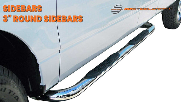 201307, Chevrolet, Chevrolet Suburban 1500, Chevrolet Suburban 2500, 1992, 1993, 1994, 1995, 1996, 1997, 1998, 1999, 92, 93, 94, 95, 96, 97, 98, 99, All 2500 models, All Suburban 1500 models, Light Duty, Sidebars, 3 Round Sidebars