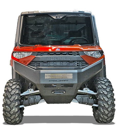 POLARIS RANGER XP 1000 FRONT BUMPER REPLACEMENTWinch ready14" Light Bar ReadyStreamlined design