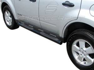 Steelcraft® 233900 - 3" Black Round Side Bars