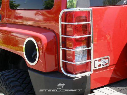 Steelcraft - Steelcraft 30280 Taillight Guards, Black