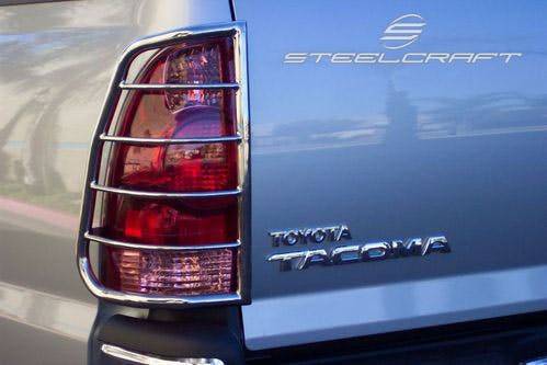Steelcraft - Steelcraft 33250 Taillight Guards, Black