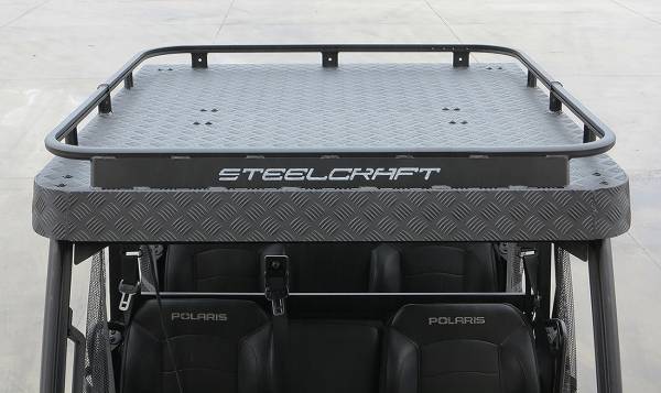 Steelcraft - Steelcraft 3000RRCC UTV Roof Basket, Fine Textured Black