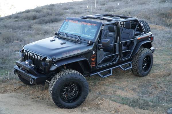 Steelcraft - Steelcraft Jeep Wrangler JL 4 Dr, Black