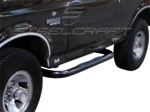Steelcraft 211070 3" Round Sidebars, Black