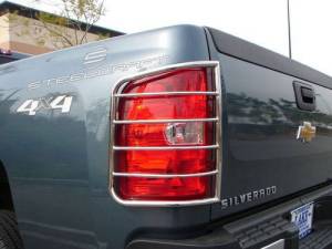 Steelcraft 30320 Taillight Guards, Black