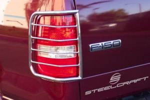 Steelcraft 31240 Taillight Guards, Black