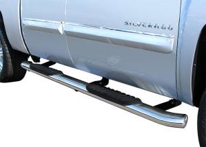 Steelcraft 402229P 5" Oval Premium Sidebars, Stainless Steel