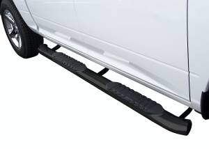 Steelcraft 423309BP 5" Oval Premium Sidebars, Black