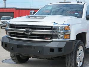 Fortis Front Bumper, Fine Texture Black