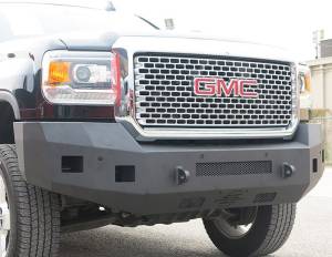 Fortis Front Bumper, Fine Texture Black