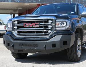 Fortis Front Bumper, Fine Texture Black